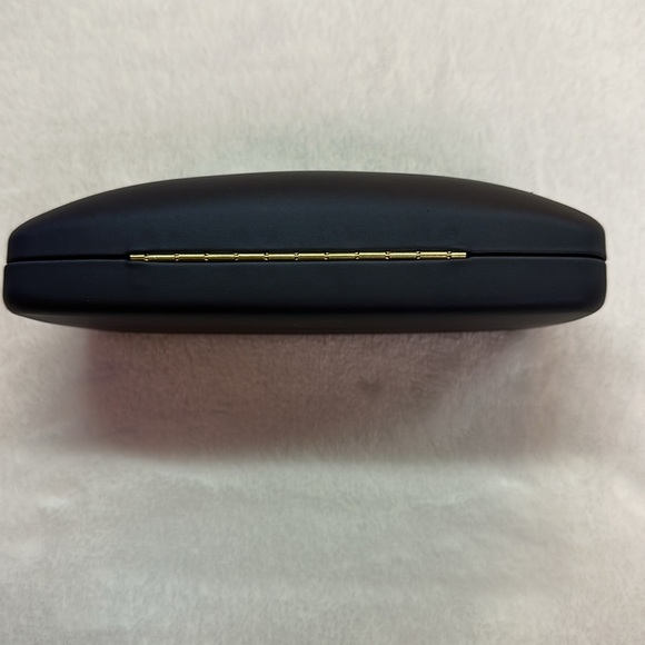 Nautica Black Hardshell Snap Closure Eyeglass Case Unisex Preowned - Picture 6 of 6